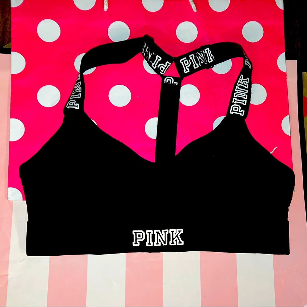 VS PINK SIZE MEDIUM ULTIMATE SPORTS BRA.